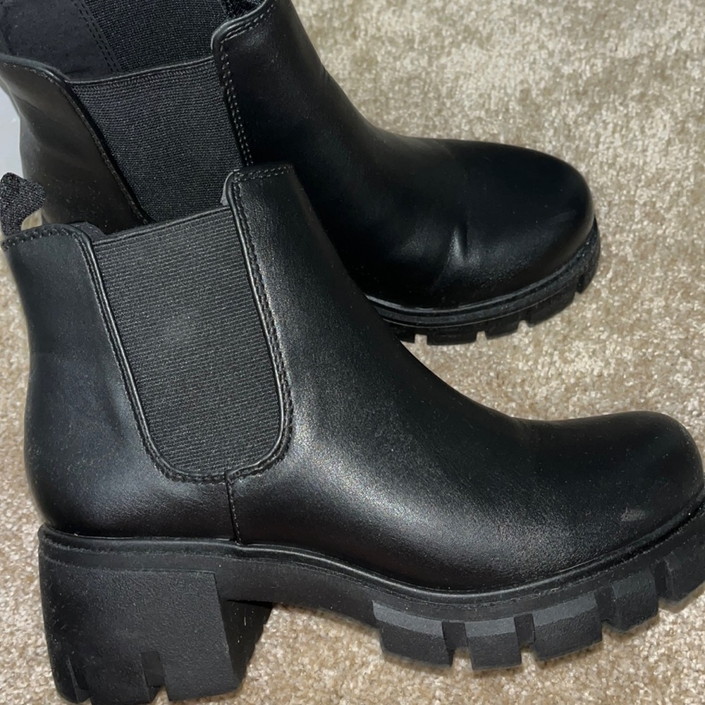 Black boots